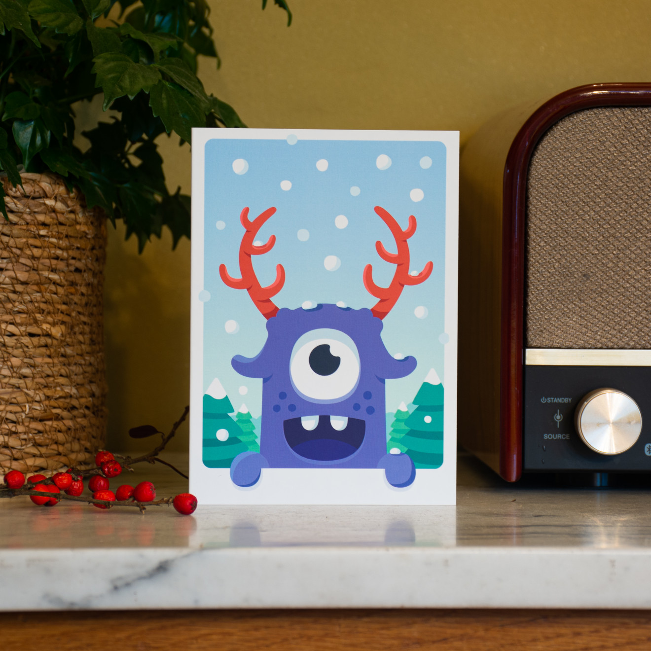 Afbeelding van het product Winterpret, uit de product categorie Prints