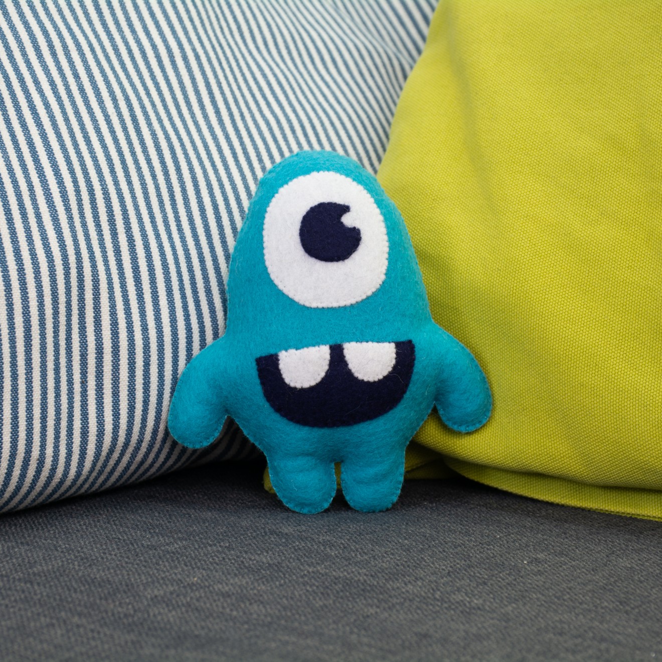 Afbeelding van het product Blauwe Eddy, uit de product categorie Knuffels