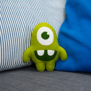 Afbeelding van het product Groene Eddy, uit de product categorie Knuffels