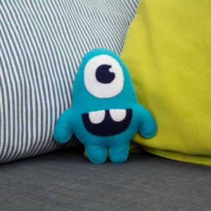 Afbeelding van het product Blauwe Eddy, uit de product categorie Knuffels